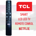 -TCL Smart Android LCD LED TV S6500 High quality Remote control with NETFLEX Button. 