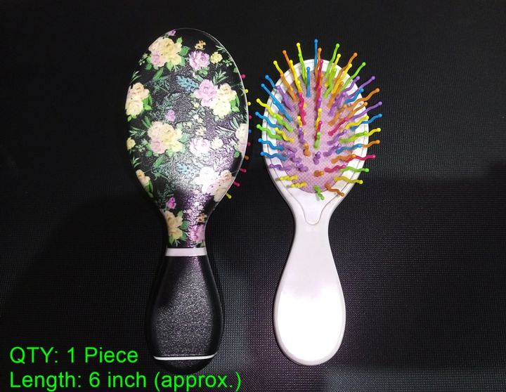 1 Piece - Mini Hair Brush for Kids (Small Anti Tangling Combing Brush)