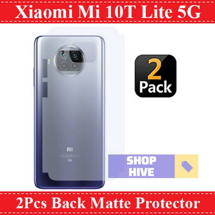 2Pcs Xiaomi Mi 10T Lite 5G Back Matte Protector Soft Skin Sheet Soft Film Protector For Xiaomi Mi 10T Lite 5G