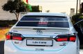Toyota Corolla Model 2015-2020 Rear Window Roof Spoiler (Super White). 