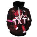 New printed Roblox with hooded pullover couples fashionable hoodie for trendy men. 