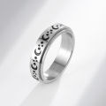 Men Circlet Exquisite Moon Star d Ring Ring. 