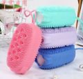 Silicone Body Brush and scrubber, Efficient cleaning with Hole in it. 