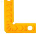 90 Degree Positioning Squares Right Angle Clamp Orange Woodworking Tool 3 Inch. 