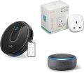 13A Anker Eufy WiFi Smart Plug with Energy Monitoring - Compatible with Alexa and Google Assistant - Control Your Devices from Anywhere Through Application - Smart Wifi Plug Socket - 3 Pin WiFi Plug for AC, Motor, Freezer, Heaters, TVs, Fans, Lights Etc. 
