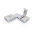 Rauf Traders 5 Pcs LED Strip Solderless 4PIN L/X Shape Corner Connector For RGB 3528 5050 Led Strip Light. 