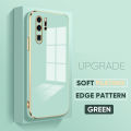 TA for Huawei P30 Pro Back Cover + Free Lanyard Colour Luxury 6D Plating Case Side Pattern Soft Silicone Square Phone Cases. 
