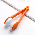 Portable Multi-function Mini Microfiber Cleaning Tool- For Sunglasses And Eyeglass / Convenient Eyeglass Cleaner Brush / Multicolor Glasses Soft Brush. 