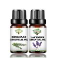 Set of 2 Essential Oils Aromatherapy Oil - Lavender, Rosemary 100% Pure Therapeutic Grade, Steam Distilled, 100% Pure, Vegan, Aromatherapy, Diffuser, Ceramic Diffuser, Pure, Concentrated, EO, Aroma Diffuser. 