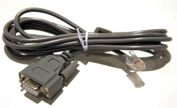 DB9 to RJ12 APC 940-0144A Serial Console Cable Genuine Brand New