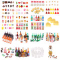 Mini 1/12 Dollhouse Miniature Bottle Drink Korea Soju Mini Model Kitchen Supermarket Play House Simulation Food Toy. 