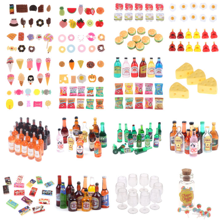 Mini 1/12 Dollhouse Miniature Bottle Drink Korea Soju Mini Model Kitchen Supermarket Play House Simulation Food Toy