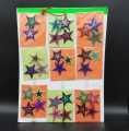 STARS STICKERS SET - SELF ADHESIVE STAR SHAPE STICKERS. 