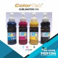 Sublimation Ink 4 Color for  All Epson Desktop Inkjet Printers. 