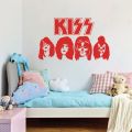 Kiss Band Heads Ace Peter Paul Gene Car Truck Music Wall Sticker Decal Vinyl Decor. 