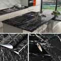 Waterproof Heat Resistant Self Adhesive Anti Oil Kitchen Wallpaper Marble Sheet for Kitchen 60x200cm Wall Paper- Aftab Karachi. 