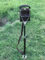 LEATHER SHOOTING WALKING STICK RACING FOLDING SEAT SHOWS CHAIR STOOL. 