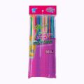 MULTI COLORS STRAWS PACK OF 50 MULTI ARTISTIC STRAWS PACK PARTY STRAWS. 
