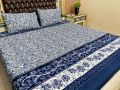 Crystal Cotton bedsheet with 2 pillow cover. 