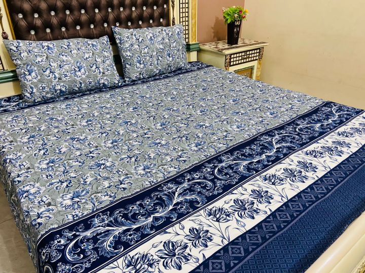 Crystal%20Cotton%20bedsheet%20with%202%20pillow%20cover%20-%20Image%202