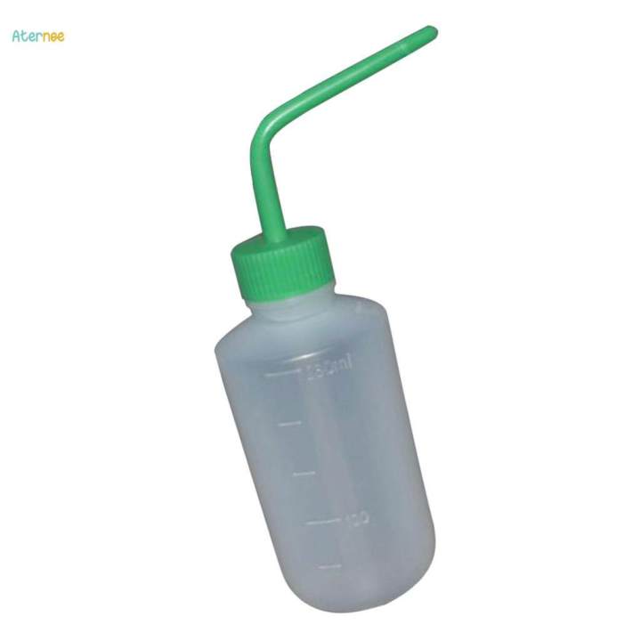 Gardening Watering Can Succulent Plant Curved Squeeze Water Bottle 250ml GRN