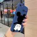 For iPhone 7 Case Cartoon Cute Mickey Mouse New Design Side Phone Case Square Edge Pattern Silicone Cases Full Cover Camera Casing Shockproof Softcase Protection Case. 