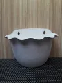 Wite Wall Basket Hanging Pot. 