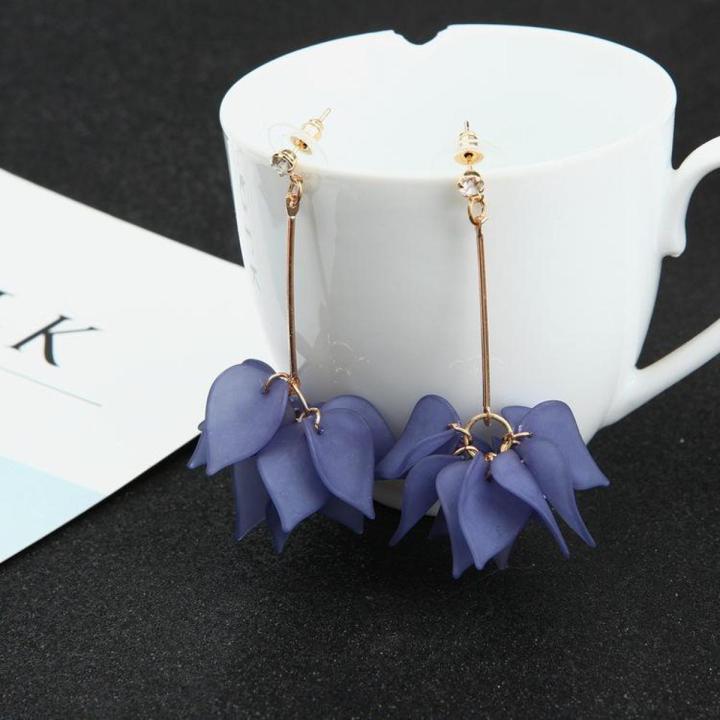 Kaytlins Flowers Petals Style Drop Earrings For Women -  New Arrivals