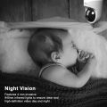 wansview Baby Monitor Camera, 2K Security Camera for Home, WiFi Pet Camera for Dog and Cat, 2 Way Audio, Night Vision, Works with Alexa Q6-W. 