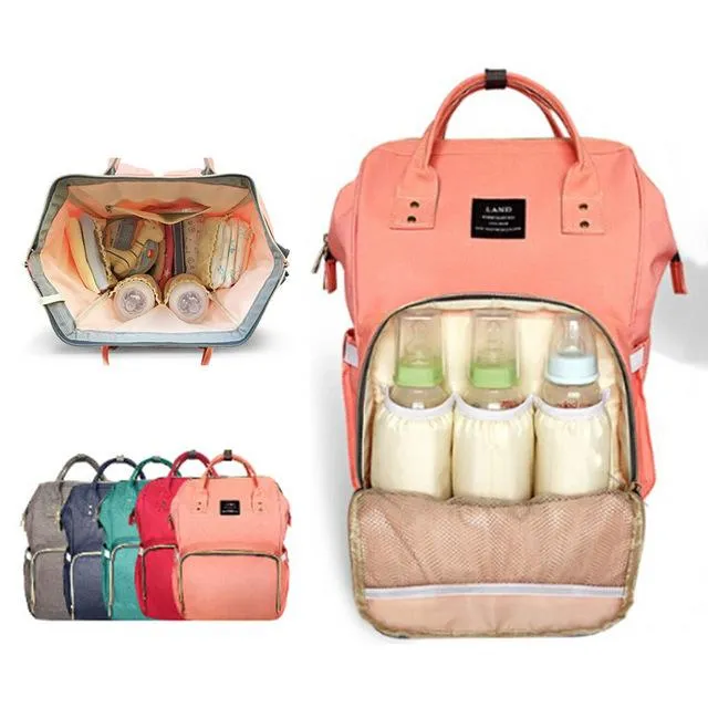 Lequeen%20Diaper%20Bags%20New%20Fashion%20Mummy%20Maternity%20Nappy%20Bag%20Large%20Capacity%20Diaper%20Bag%20Infant%20Fashion%20Travel%20Backpack%20with%20Baby%20in%20Pakistan%20-%20Image%204