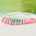 Gradient Hollow Out Hair Brush Quick Drying Lightweight Versatile Hollow Out Comb Ergonomic Massage Hair Detangler for Blow Dry Brush Fluffy hair Curly Hair Home Salon. 