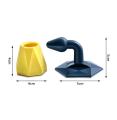 1pc Silicone Door Suction Door Wall Buffer Practical Protection Bracket Punch-free Inhalation Crash Pad Silent Door Stop. 