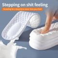 Sport Insoles For Shoes Pu Sole Deodorant Breathable Cushion Running Feet Men Women Orthopedic Care. 
