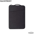 BAGSTREET Laptop Sleeve 13.3" - 14" - 15.6" Inches with Handle Water Resistant Macbook Laptop Case - Black. 