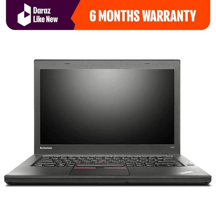 Daraz Like New Laptops - Lenovo ThinkPad T450 (14 inch), i7-5th Gen, 4GB RAM, 500GB HDD, Windows 10 Pro