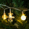 Snowflake Star LED String Light Merry Christmas Decorations For Home Decor Gifts New Year. 