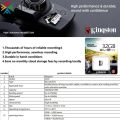 【COD+Ready Stock + FREE Shipping 】 Kingston High Endurance MicroSD Card Class10 8GB 16GB 32GB 64GB 128GB 256GB 512GB 1TB Memorias Micro SD. 