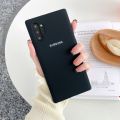 Samsung Galaxy Note 10 Plus Carbon Fiber Slim Case TPU Non-Slip Drop Protection Wireless Charging Compatible. 