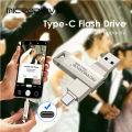 Metal Type C USB3.0 flash drive 64GB 128GB 256GB pendrive external storage Micro memory Stick type-C. 