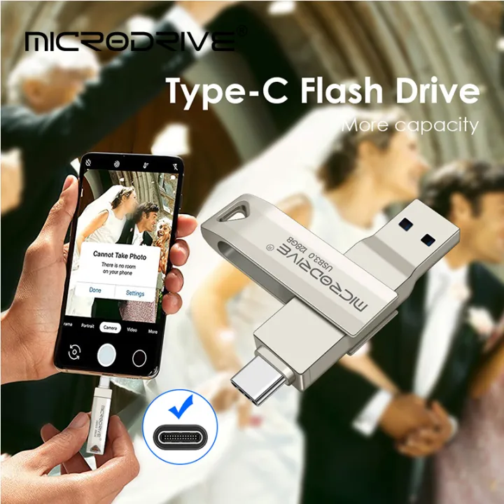 Metal%20Type%20C%20USB3.0%20flash%20drive%2064GB%20128GB%20256GB%20pendrive%20external%20storage%20Micro%20memory%20Stick%20type-C%20-%20Image%205