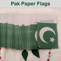 Pakistan Paper Flag (Jhandian) 250 Paper Flags. Pakistan Independence Day flags, 14 August, Pakistan Flag. 