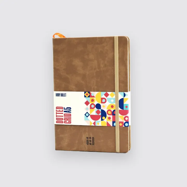 Bullet Journal Bullet Dotted Journal Notebook - A5 160gsm Thick Paper ...