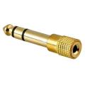 3.5mm Gold Socto Premium 6.5mm Plug Audio Jack Stereo Adaptor Headphone Adapter. 