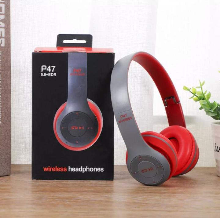P47%20Wireless%20Bluetooth%20Stereo%20Headphones%20%E2%80%93%20Foldable%20Headset%20with%20Built-in%20Mic%20for%20All%20Devices%20and%20PC%20Immerse%20Yourself%20in%20High-Quality%20Audio%20and%20Seamless%20Hands-Free%20Communication.%20-%20Image%202