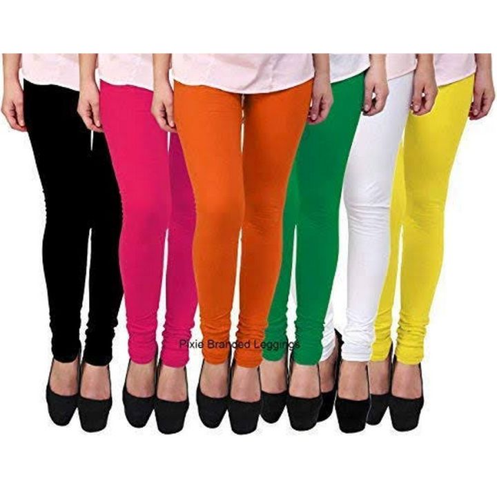 Imported Ladies Tights high Stretch Leggings For Spring And Summer eight assorted Colors - Trousers for Girls
