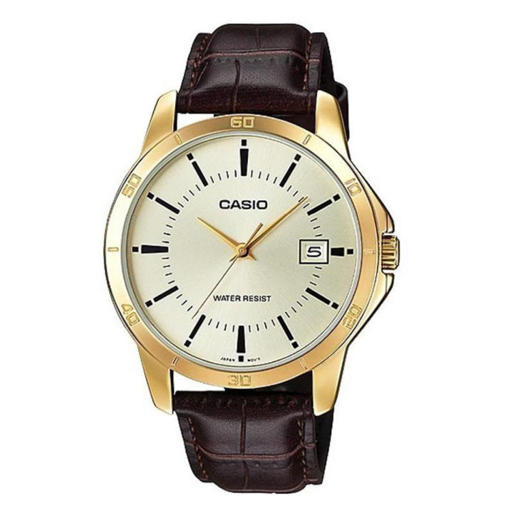 Original Casio - MTP-V004GL-9AUDF - Stainless Steel Watch for Men