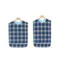 Adult Bib Oil-resistant Waterproof Double-layer Elderly Patients Feeding Saliva Towel for Dinning. 