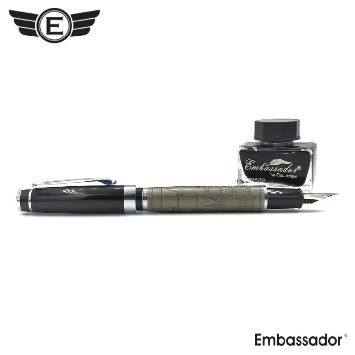 Embassador%20World%20Map%20Fountain%20Pen%20&%20Ball%20Pen%20Set%20-%20Image%207