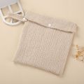 Multifunctional Baby Diapper Bag Mommy Storage Bag Diaper Stackers Reusable Solid Print Color Travel Nappy Pouch Single Package. 