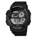 Military Men's Digital Sports Watch For Men Boys Waterproof with LED Back light Digital Watch for Men. 
